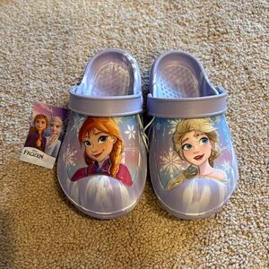 Brand New! ✨ Disney Frozen Little Girls  Slip-Ons